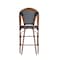 Flash Furniture Bordeaux Stackable IndoorOutdoor French Bistro 26 Counter Height Stool, NavyWhite and Bamboo SDA-AD642001-CS-NVYWH-NAT-GG - alternate 10